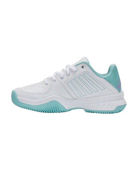 Kswiss Court Express Hb Blanco Azul Mujer | Ofertas de pádel